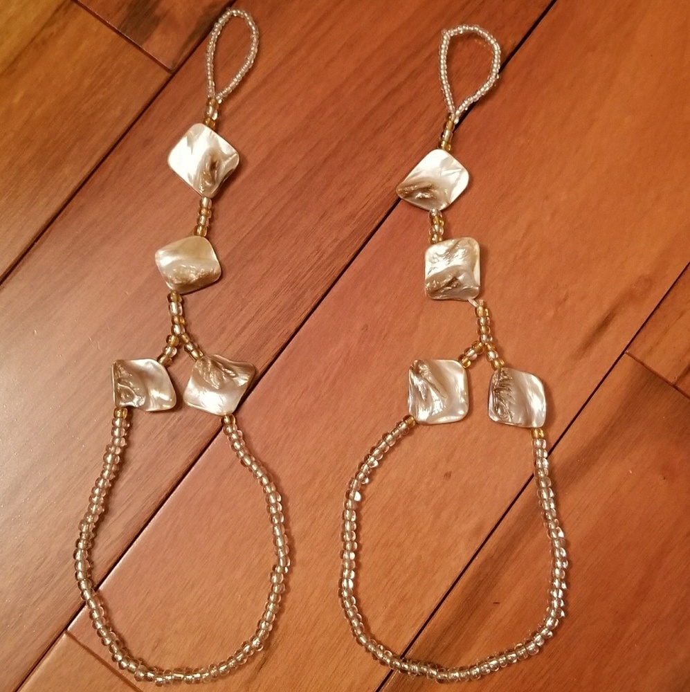 Beaded Barefoot Sandals